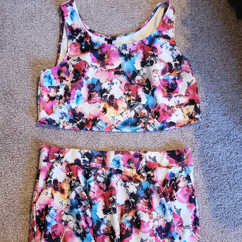 Torrid Floral Women's Skirt Set